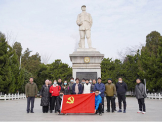 文学院党委组织教工党员赴彭雪枫烈士纪念馆参观学习